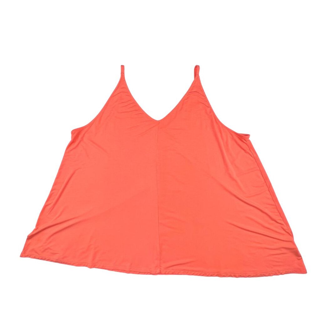 Torrid Cami 5X Coral Swing Cami Flowy Sunset Hue Relaxed Essential Summer Tank
